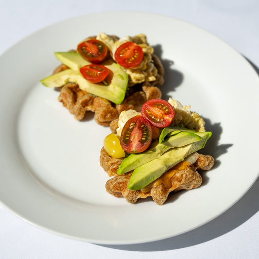 Everything Bagel Waffles