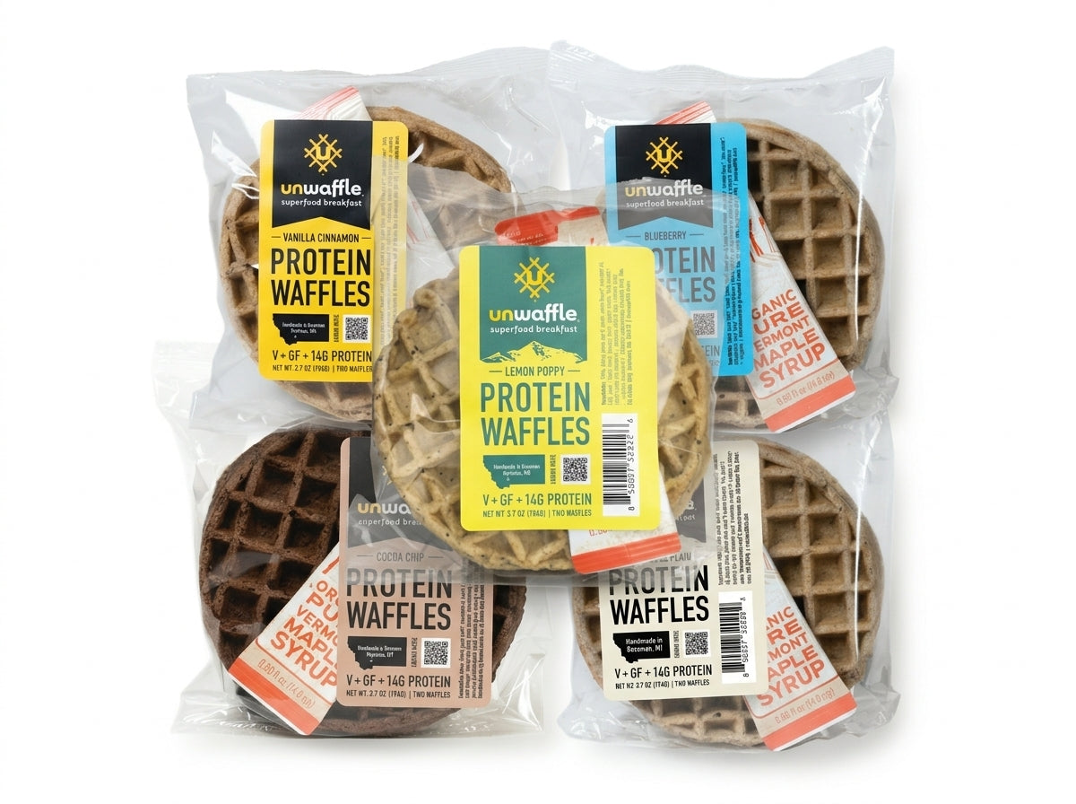 Protein Waffles To Go